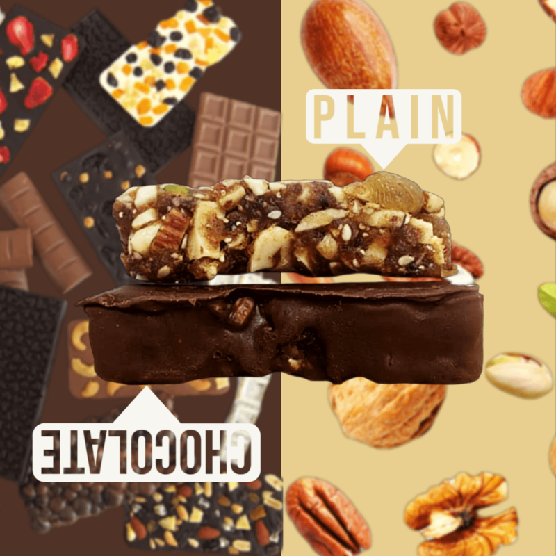 mewa munch difference plain vs chocolate look in real