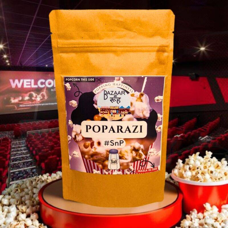 instant cooker made popcorn made with natural pure coldpress oil healthy popcorn with classic salt and pepper flavour sprinkle masala by bazaarooh instant popcorn to make at home