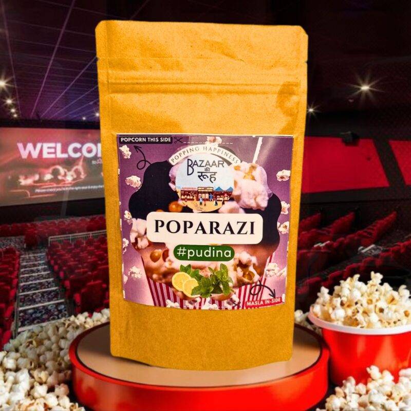 instant cocker made popcorn made with natural pure coldpress oil healthy popcorn with mint pudina flavour sprinkle masala by bazaarooh instant popcorn to make at home