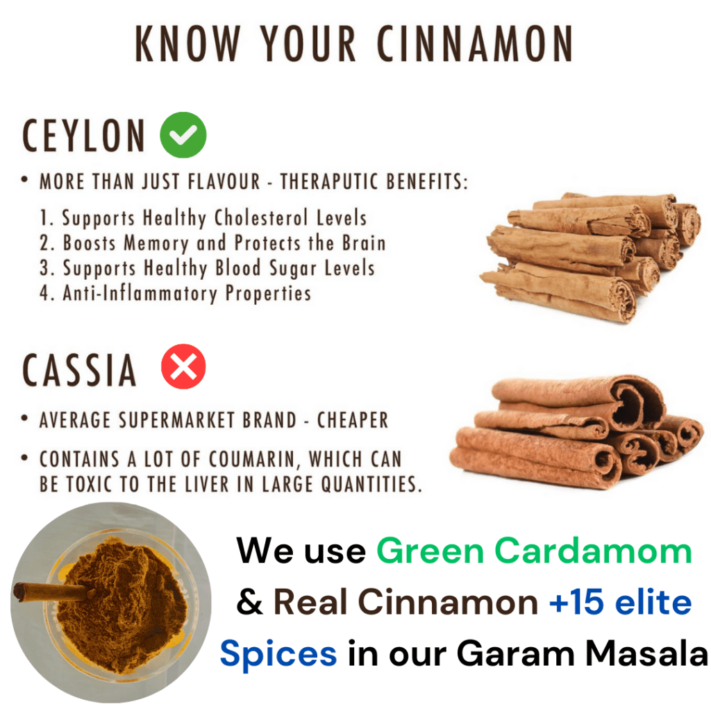 What is the difference between Cinnamon vs Cassia and why Cassia is Toxic? - Copy of Copy of Benefits of Yoga poses and meditation instagram post