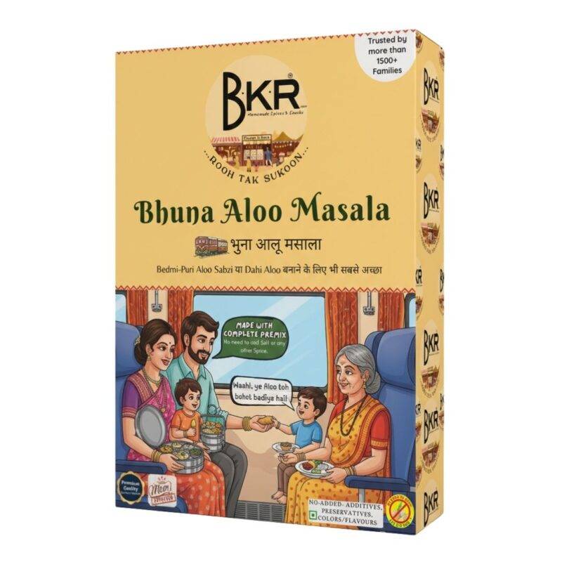 BKR Bhuna Aloo Masala 100g for Aloo Bhuna, Jeera Aloo, Dahi Aloo, Dum Aloo - 19